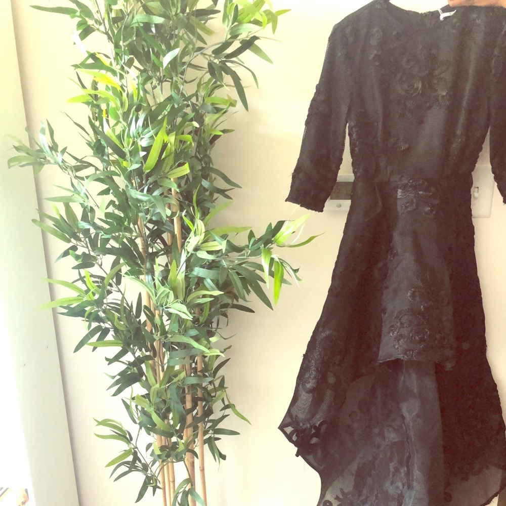 Formal black dress